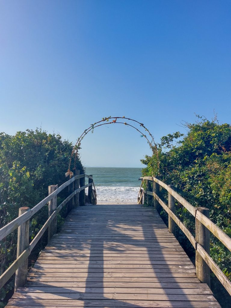 Praia de Jurerê em Florianópolis.